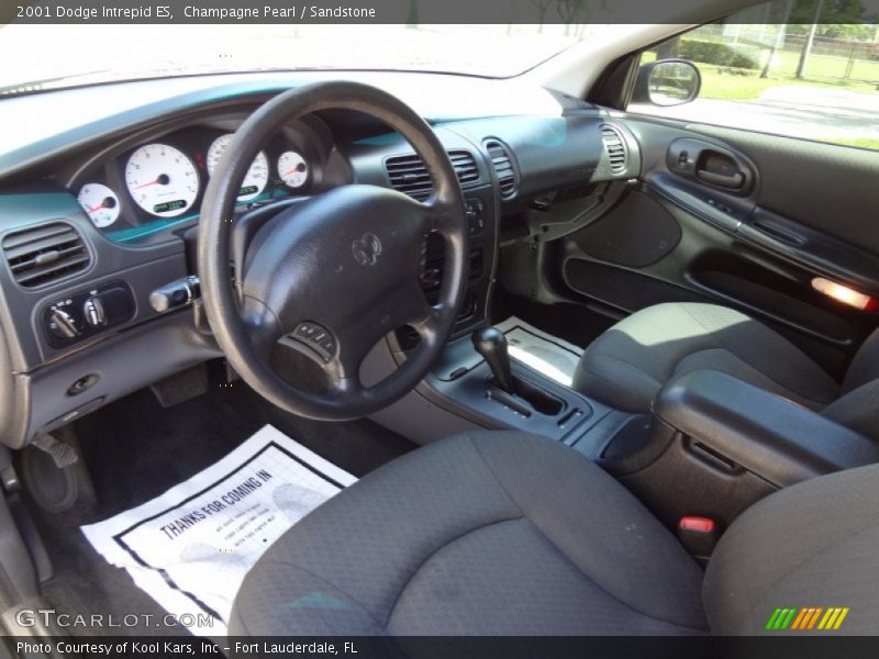 Sandstone Interior - 2001 Intrepid ES 