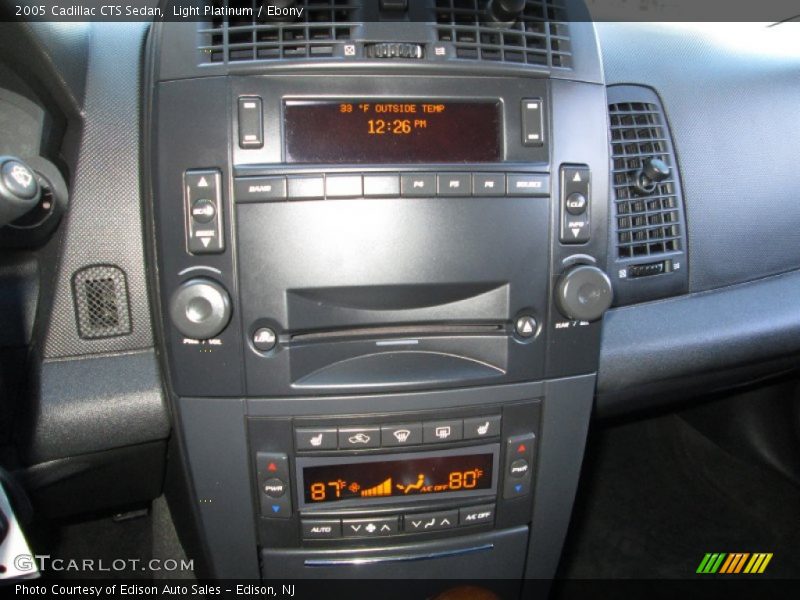 Controls of 2005 CTS Sedan