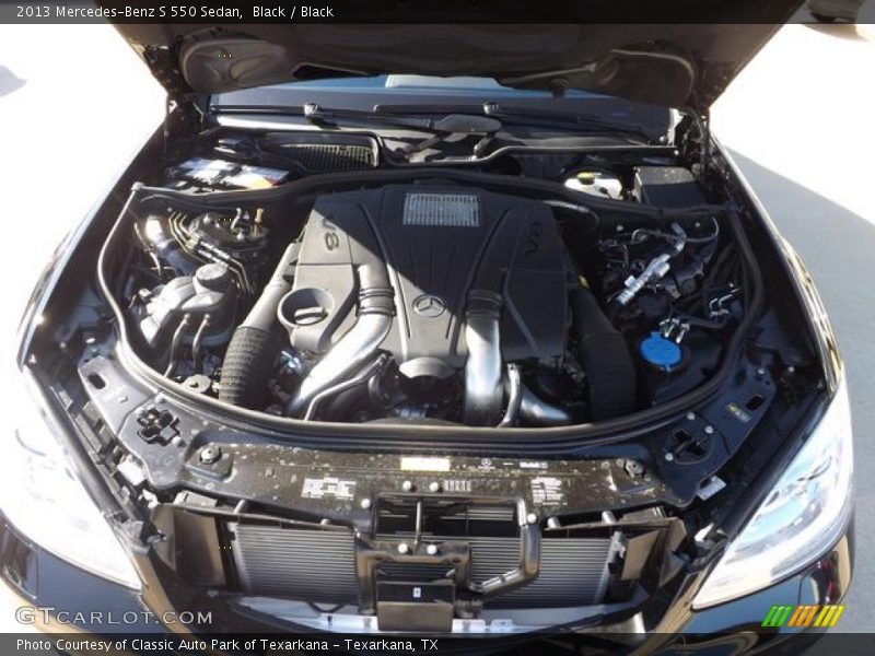 Black / Black 2013 Mercedes-Benz S 550 Sedan