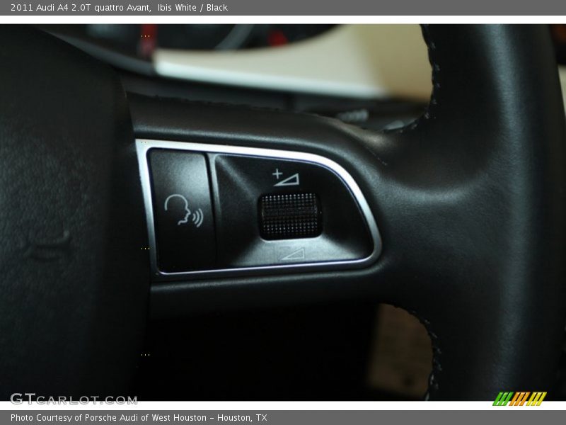 Ibis White / Black 2011 Audi A4 2.0T quattro Avant