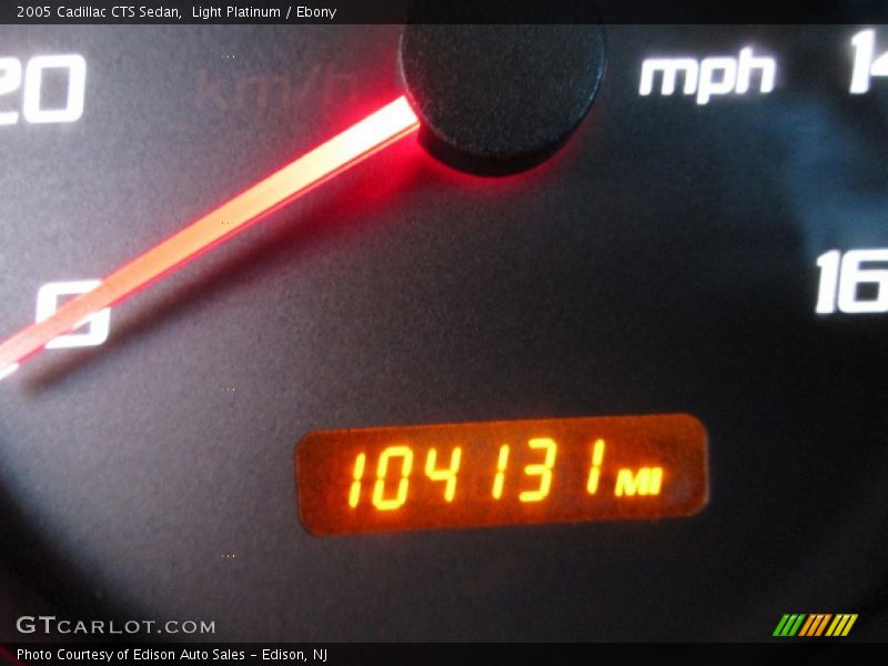 Light Platinum / Ebony 2005 Cadillac CTS Sedan