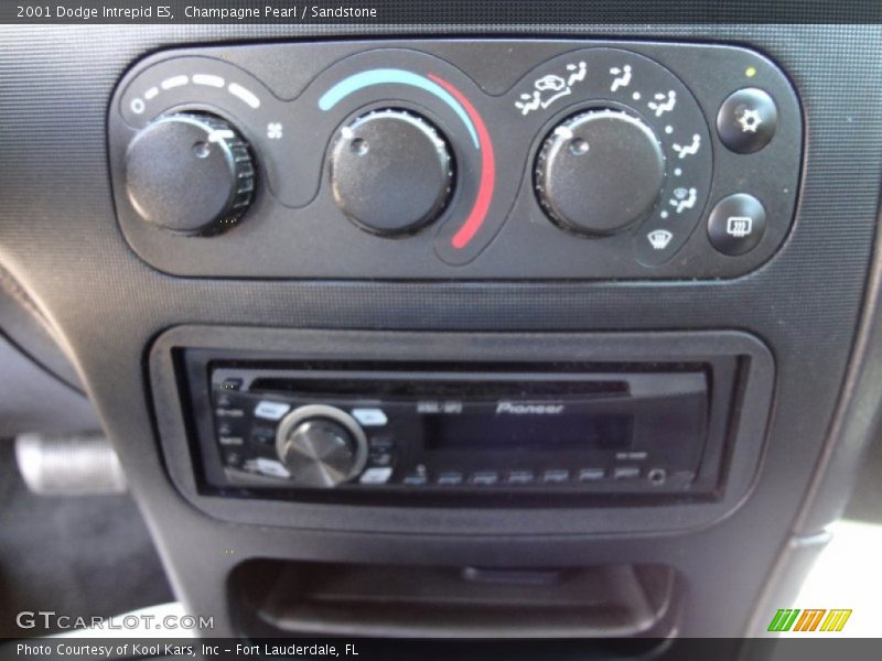 Controls of 2001 Intrepid ES
