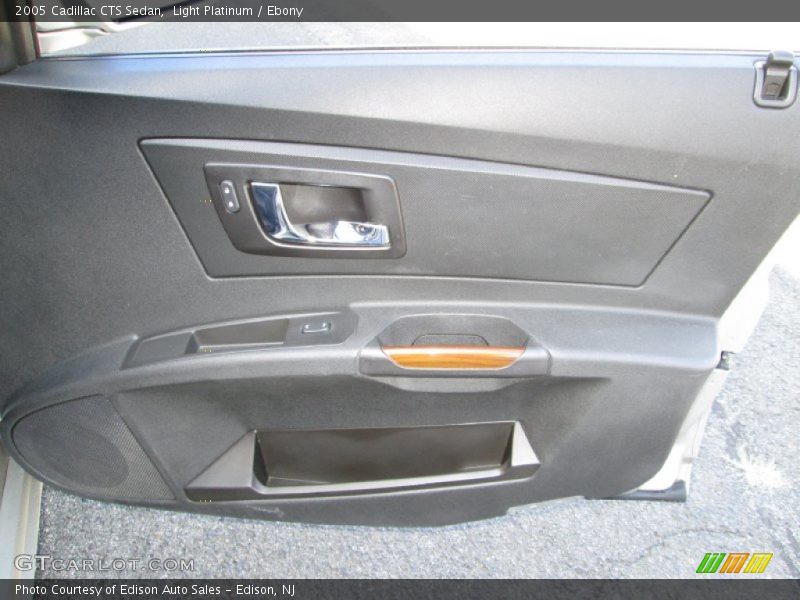 Light Platinum / Ebony 2005 Cadillac CTS Sedan