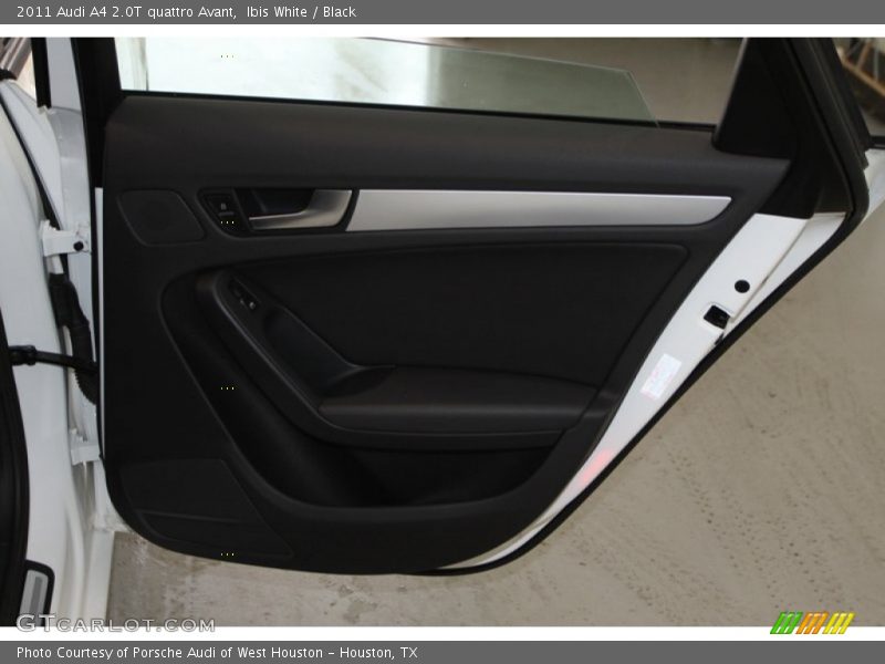 Ibis White / Black 2011 Audi A4 2.0T quattro Avant