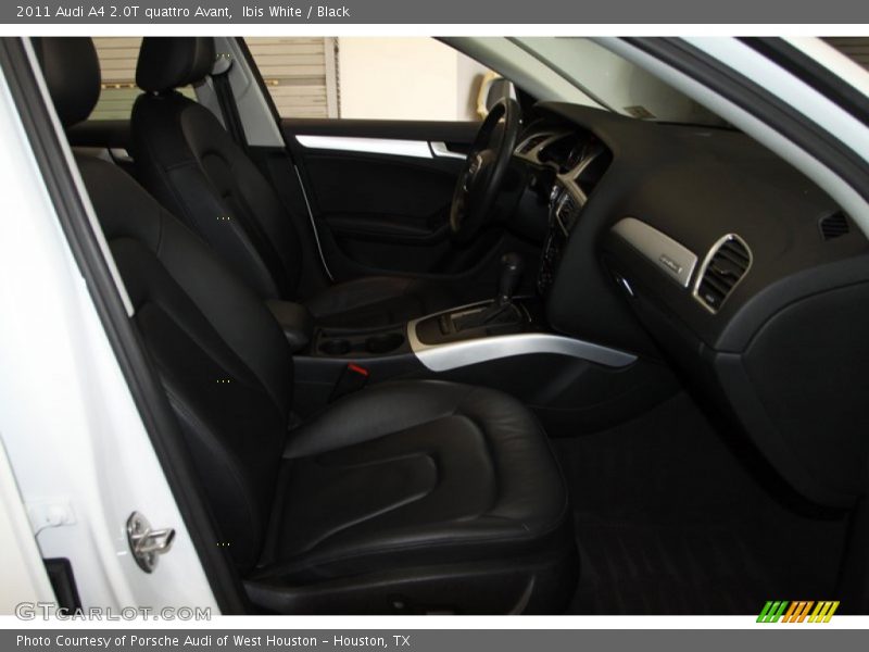 Ibis White / Black 2011 Audi A4 2.0T quattro Avant