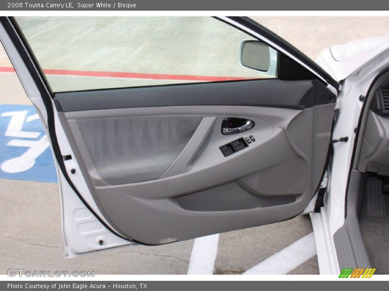 Super White / Bisque 2008 Toyota Camry LE