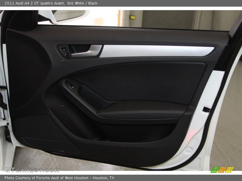 Ibis White / Black 2011 Audi A4 2.0T quattro Avant