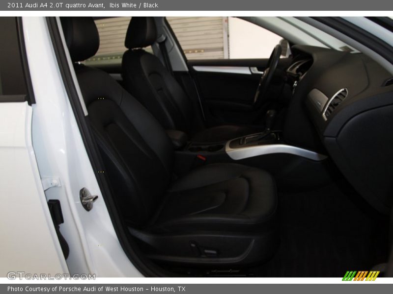 Ibis White / Black 2011 Audi A4 2.0T quattro Avant