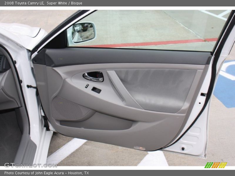 Super White / Bisque 2008 Toyota Camry LE