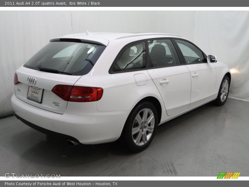 Ibis White / Black 2011 Audi A4 2.0T quattro Avant