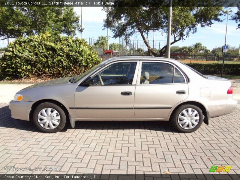  2001 Corolla CE Sandrift Beige Metallic