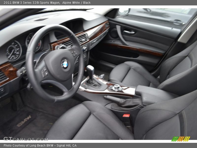 Alpine White / Black 2011 BMW 3 Series 328i Sports Wagon