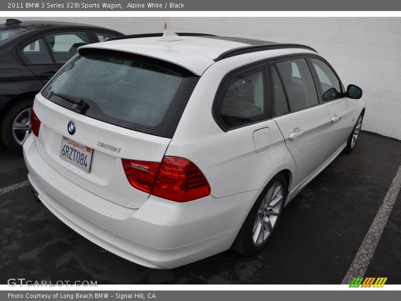 Alpine White / Black 2011 BMW 3 Series 328i Sports Wagon
