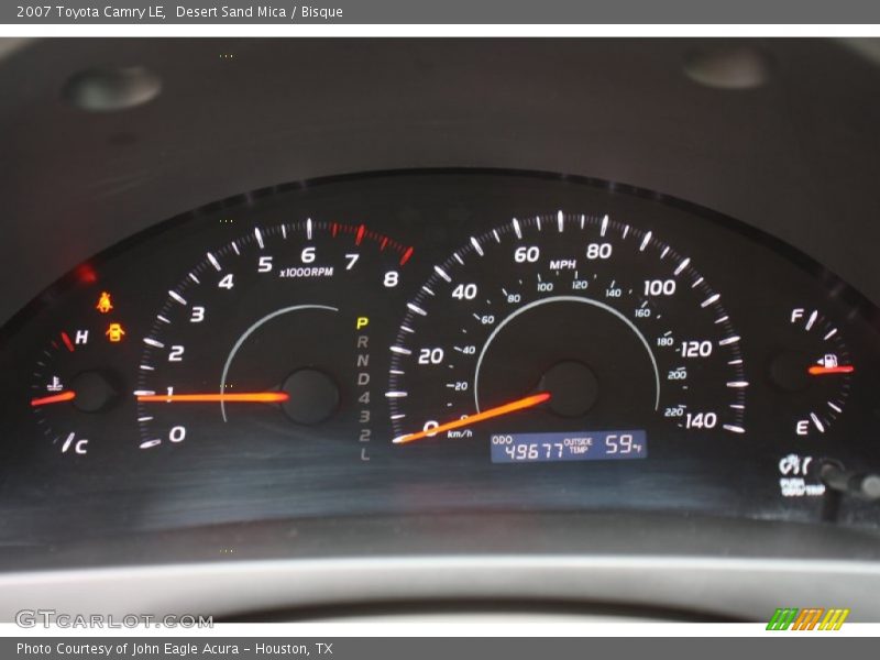 Desert Sand Mica / Bisque 2007 Toyota Camry LE