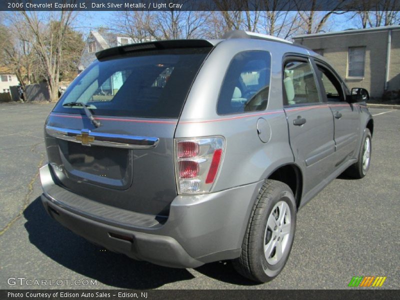 Dark Silver Metallic / Light Gray 2006 Chevrolet Equinox LS