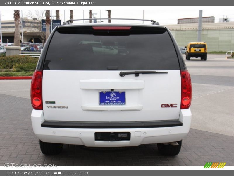Summit White / Light Tan 2010 GMC Yukon SLT 4x4