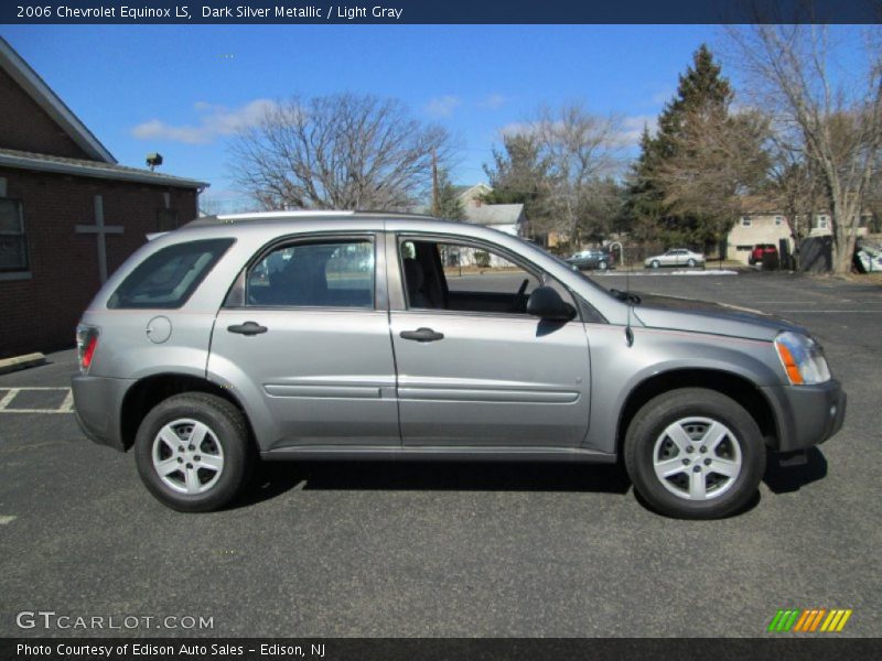 Dark Silver Metallic / Light Gray 2006 Chevrolet Equinox LS