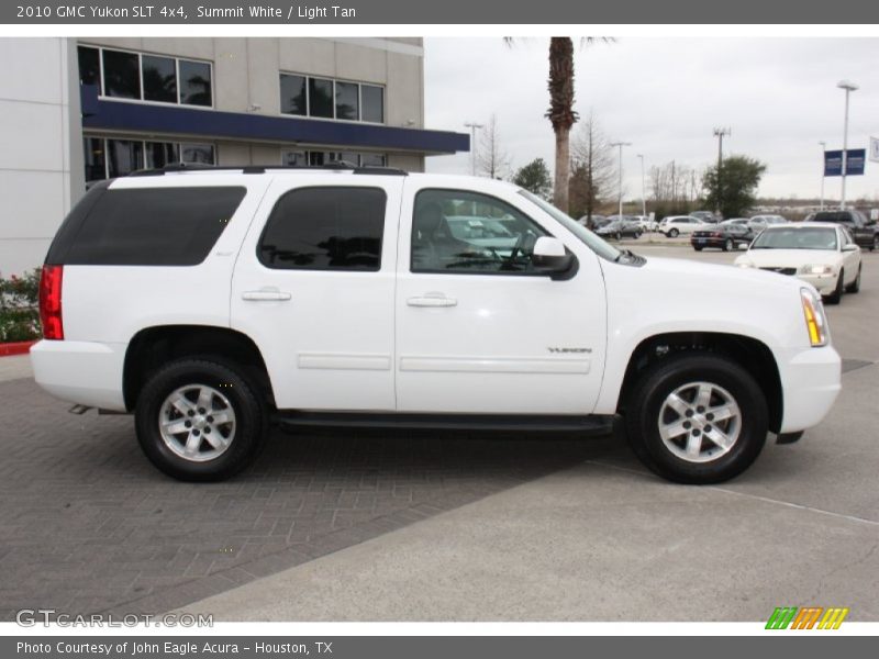 Summit White / Light Tan 2010 GMC Yukon SLT 4x4