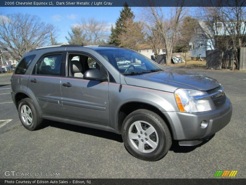 Dark Silver Metallic / Light Gray 2006 Chevrolet Equinox LS