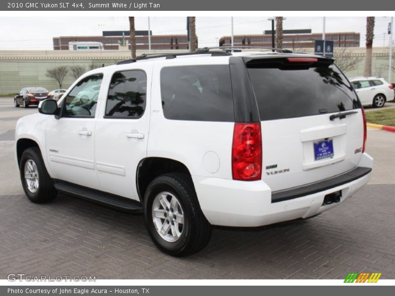 Summit White / Light Tan 2010 GMC Yukon SLT 4x4