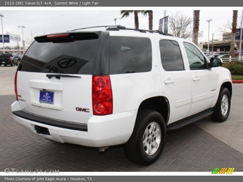 Summit White / Light Tan 2010 GMC Yukon SLT 4x4