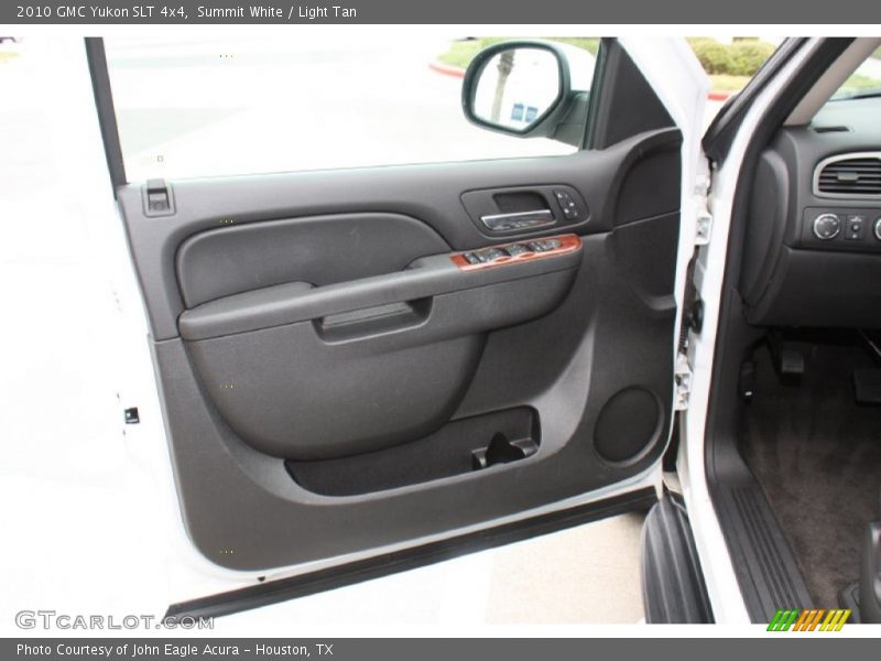 Summit White / Light Tan 2010 GMC Yukon SLT 4x4