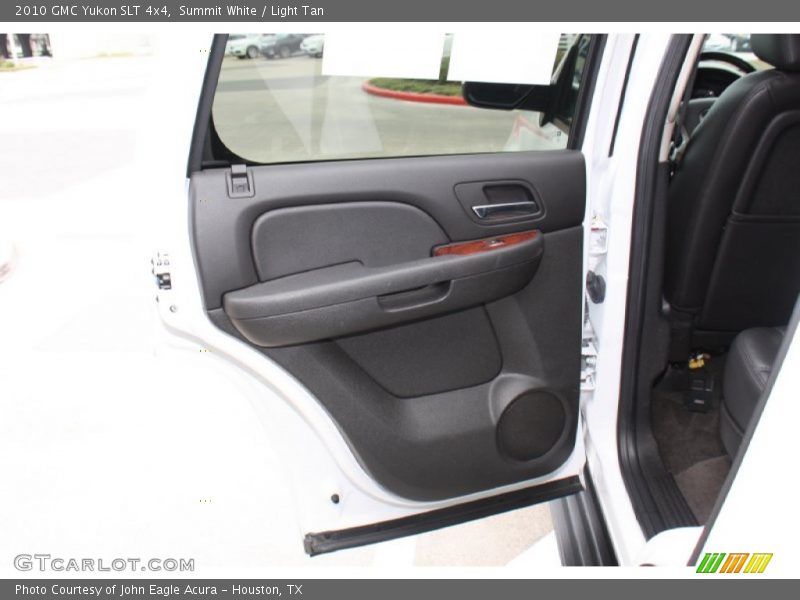 Summit White / Light Tan 2010 GMC Yukon SLT 4x4