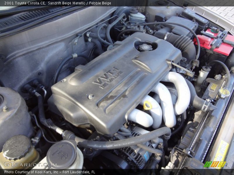  2001 Corolla CE Engine - 1.8 Liter DOHC 16-Valve VVT-i 4 Cylinder