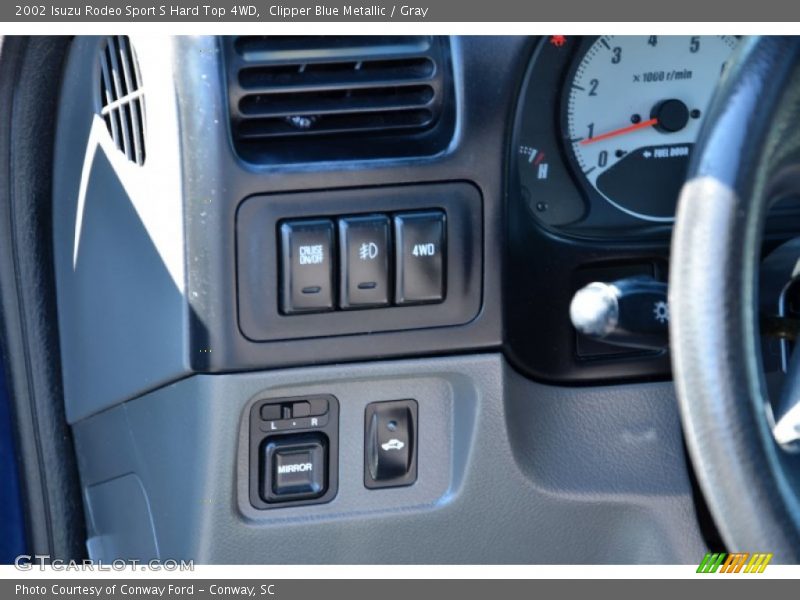 Clipper Blue Metallic / Gray 2002 Isuzu Rodeo Sport S Hard Top 4WD