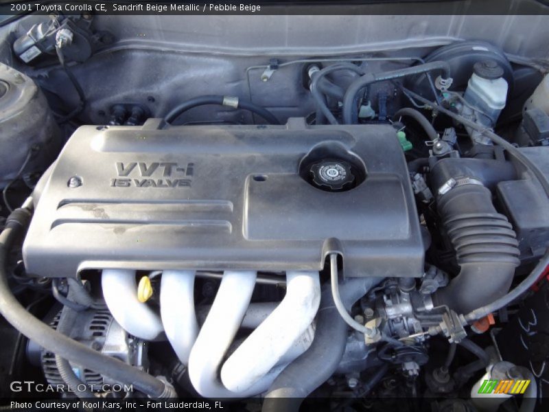  2001 Corolla CE Engine - 1.8 Liter DOHC 16-Valve VVT-i 4 Cylinder