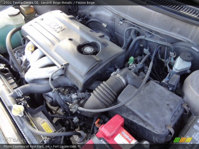  2001 Corolla CE Engine - 1.8 Liter DOHC 16-Valve VVT-i 4 Cylinder