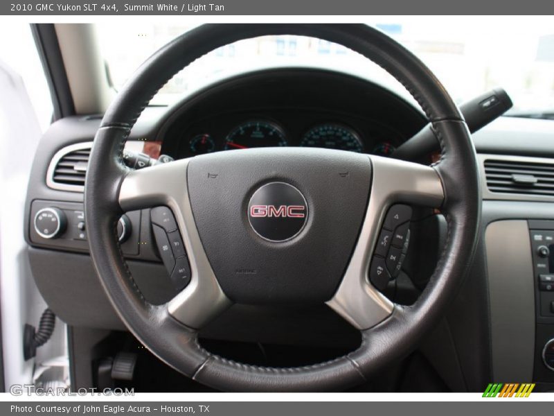 Summit White / Light Tan 2010 GMC Yukon SLT 4x4
