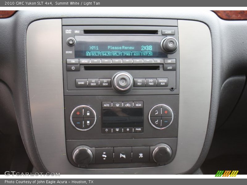 Summit White / Light Tan 2010 GMC Yukon SLT 4x4