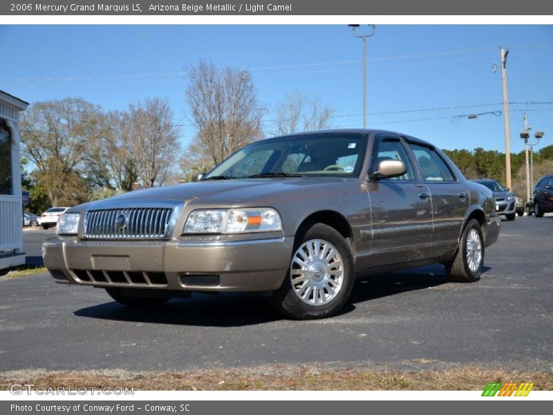 Arizona Beige Metallic / Light Camel 2006 Mercury Grand Marquis LS