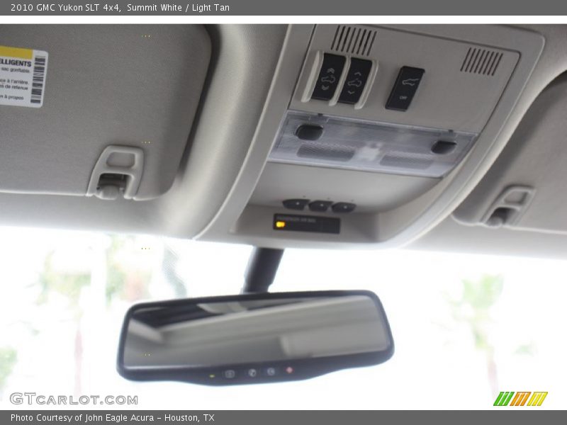 Summit White / Light Tan 2010 GMC Yukon SLT 4x4