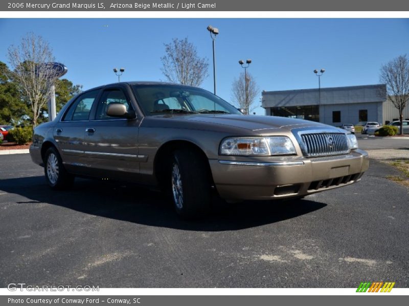 Arizona Beige Metallic / Light Camel 2006 Mercury Grand Marquis LS