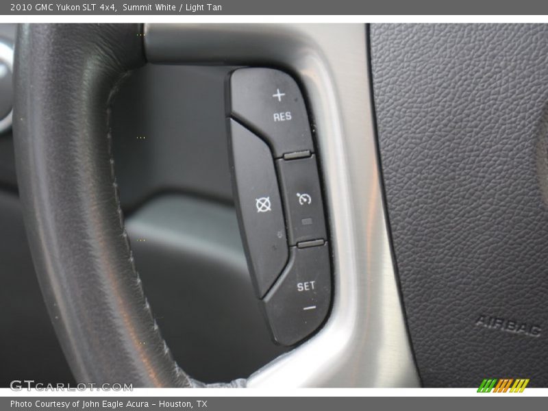Summit White / Light Tan 2010 GMC Yukon SLT 4x4