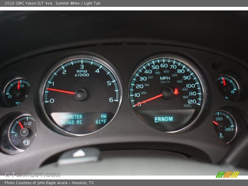 Summit White / Light Tan 2010 GMC Yukon SLT 4x4
