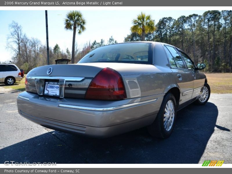 Arizona Beige Metallic / Light Camel 2006 Mercury Grand Marquis LS