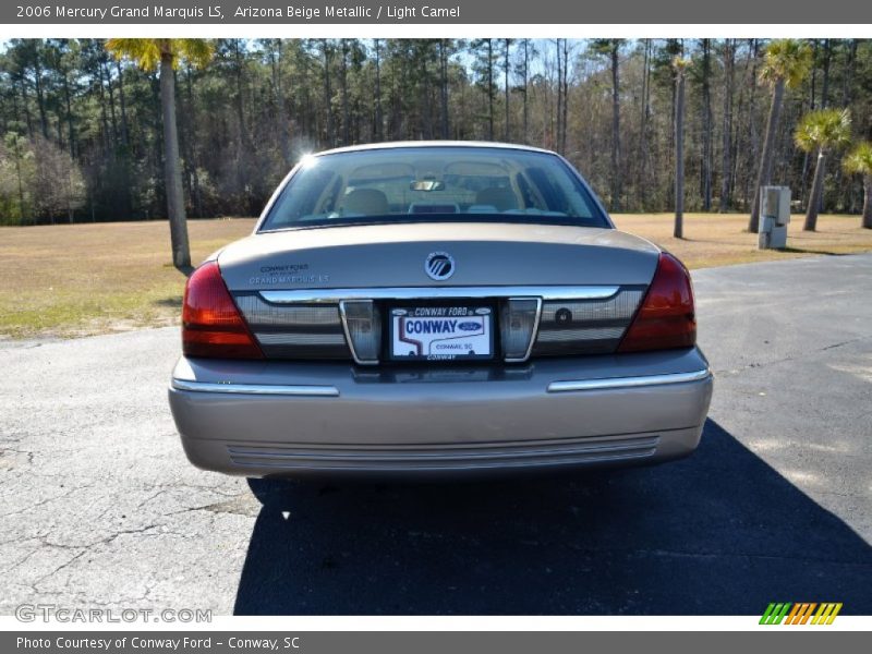 Arizona Beige Metallic / Light Camel 2006 Mercury Grand Marquis LS