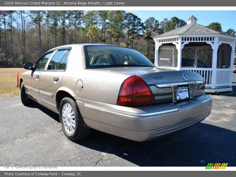 Arizona Beige Metallic / Light Camel 2006 Mercury Grand Marquis LS