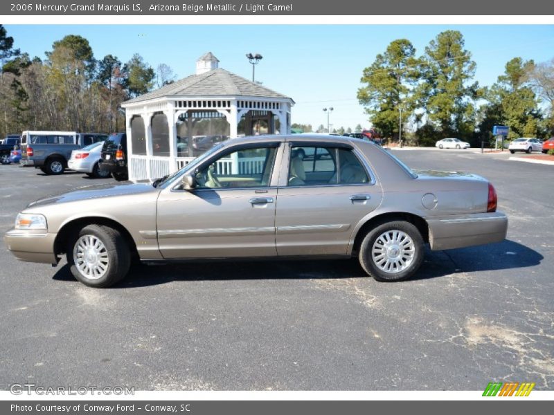 Arizona Beige Metallic / Light Camel 2006 Mercury Grand Marquis LS