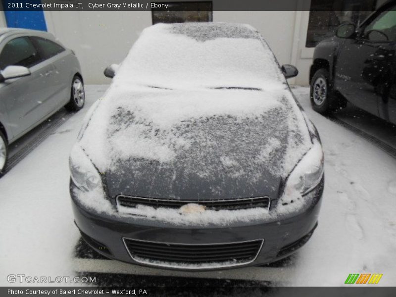 Cyber Gray Metallic / Ebony 2011 Chevrolet Impala LT