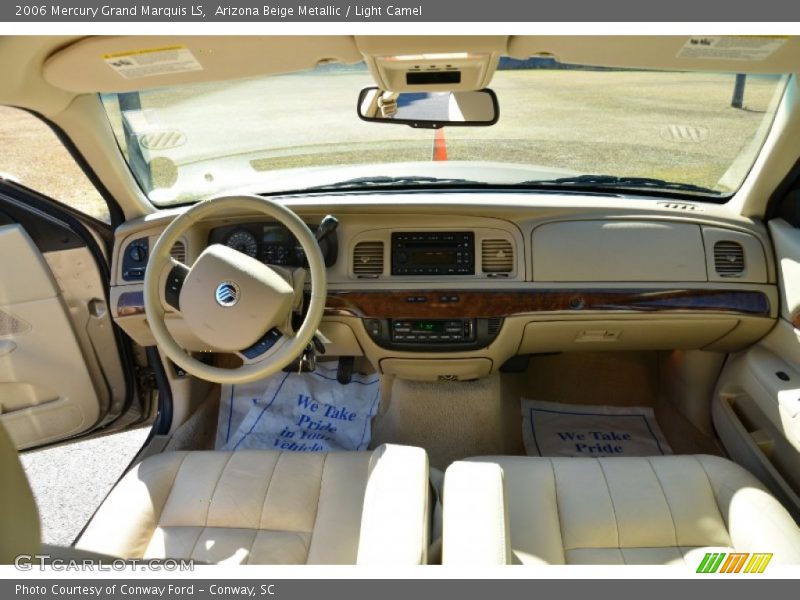 Arizona Beige Metallic / Light Camel 2006 Mercury Grand Marquis LS