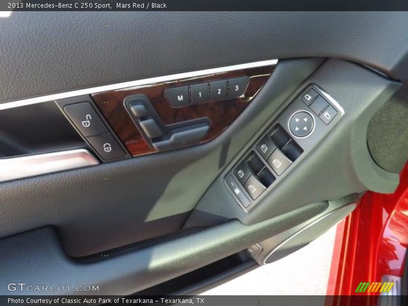 Mars Red / Black 2013 Mercedes-Benz C 250 Sport