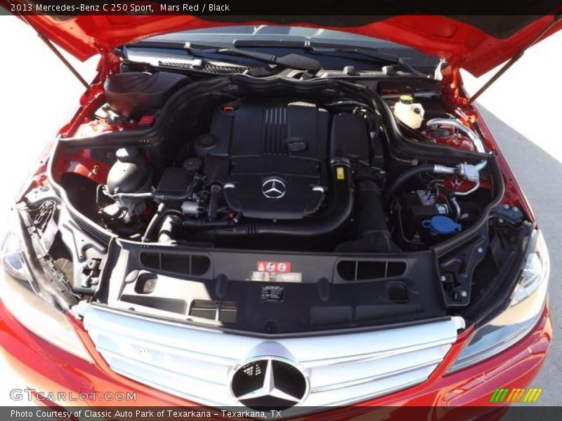 Mars Red / Black 2013 Mercedes-Benz C 250 Sport