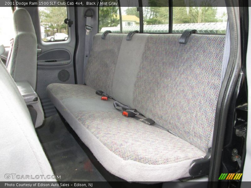 Rear Seat of 2001 Ram 1500 SLT Club Cab 4x4