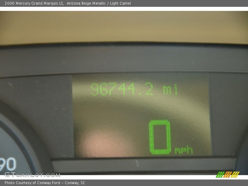Arizona Beige Metallic / Light Camel 2006 Mercury Grand Marquis LS