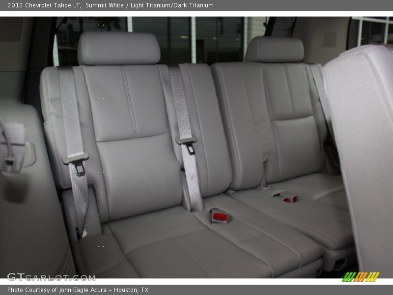 Summit White / Light Titanium/Dark Titanium 2012 Chevrolet Tahoe LT