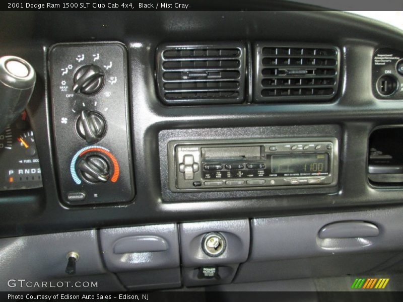 Black / Mist Gray 2001 Dodge Ram 1500 SLT Club Cab 4x4